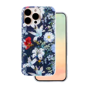 Glow Glam viedtālruņa apvalks iPhone 16 Pro 6,3" - zils