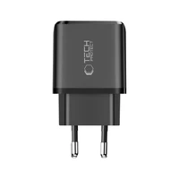 Tech-Protect NCA30 PD 30W / QC3.0 USB-A / USB-C sienas lādētājs - melns