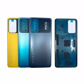 Aizmugurējais vāks saderīgs ar Xiaomi Poco M4 Pro 4G / (ar kameras lēcu) / Vēss zils / HQ