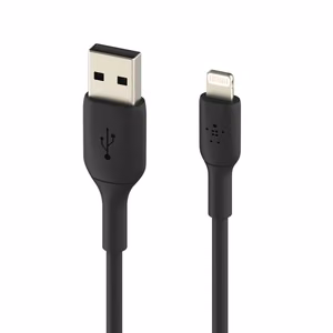 USB kabelis Belkin Boost Charge no USB-A uz Lightning 1,0 m melns