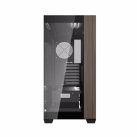 Darkflash DS900W datora korpuss bez ventilatoriem (melns)