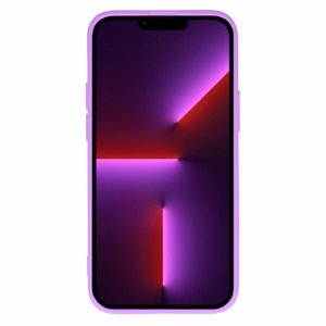 Viedtālruņa apvalks ar silikona sirds dizainu Iphone 14 Plus, dizains 1 violeta