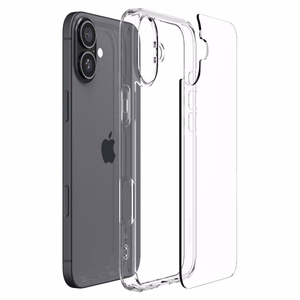 Spigen Ultra Hybrid viedtālruņa apvalks iPhone 16 Plus - caurspīdīgs