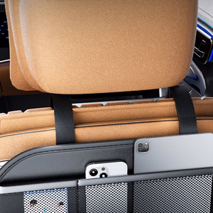 Auto organizators priekšējiem sēdekļiem ar nodalījumiem D03, melns