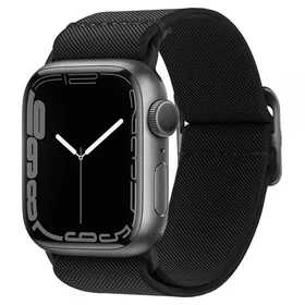 Spigen Fit Lite siksna Apple Watch 4/5/6/7/8/9/SE/Ultra (42/44/45/49 mm) - melna