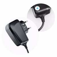 BLUE STAR LITE ceļojumu lādētājs 1A 5W ar kabeli Micro USB TFK-TC-1095B melns