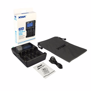XTAR VC4 – USB akumulatoru lādētājs, 4 kanāli