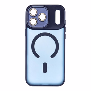 Чехол для iPhone 17 PRO MAX Variete Mag Cover совместимый с MagSafe тёмно-синий