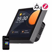 Viedais vadības panelis WiFi/Bluetooth/ZigBee Matter Sonoff NSPanel Pro (melns)