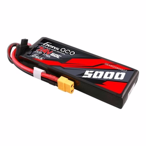 Gens ace G-Tech 5000 mAh 7,4 V 60C 2S1P Lipo akumulators ar korpusu no PC materiāla un XT60 savienotāju