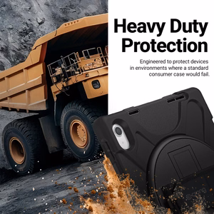 Crong Defender Plus – Rugged case for Xiaomi Pad 8 / 8 Pro / Pad 7 / 7 Pro 11.2" (Black)