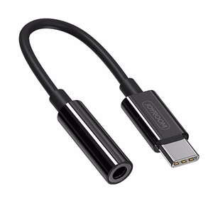 Audio adapteris Joyroom SH-C1 Type-C uz 3,5 mm melns