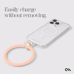 Ремешок Case-Mate Phone Bangle на запястье для смартфона, персиковый