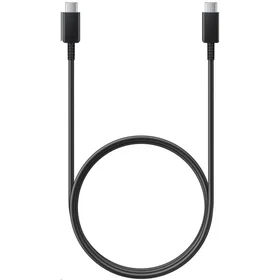 Samsung EP-DN975BBE USB-C - USB-C 5A 1m kabelis (lielapjoma – aizstājējiepakojums) – melns