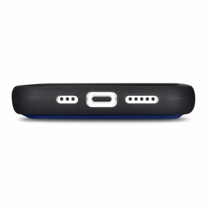 iCarer Maki apvalks 2in1 vāks iPhone 14 Pro Max Anti-RFID ādas atverams apvalks zils (WMI14220728-BU)