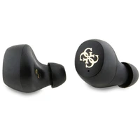 TWS Guess 4G Metal Bluetooth austiņas ar ENC uzlādes staciju - rozā