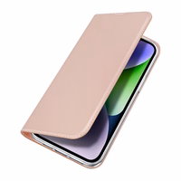 Viedtālruņa apvalks Skin Pro Wallet Case iPhone 15 Plus - rozā