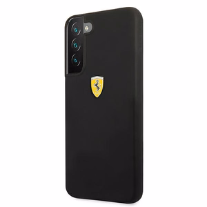 Ferrari FESSIHCS22MBK S22+ S906 melns/melns cietais apvalks On Track Silicone