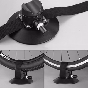 Rockbros XP1002 automašīnas jumta turētājs ar piesūcekņiem 2 velosipēdiem – melns