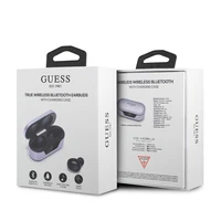 Guess GUTWST31EU TWS Bluetooth austiņas + dokstacija violetas/violetas