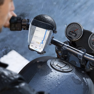 Joyroom JR-ZS526 velosipēda turētājs ar saulessargu automātisks melns