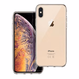 Caurspīdīgs 2 mm viedtālruņa apvalks IPHONE X / XS (ar kameras aizsardzību)