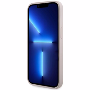Guess GUHMP14MHGCFSEP iPhone 14 Plus 6.7" rozā/rozā cietais apvalks GCube Stripes MagSafe