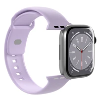 Puro Icon silikona siksniņa Apple Watch 42/44/45/49 mm - lavandas krāsas (2 gab.)