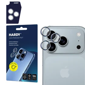 3mk HARDY Lens Protection Pro objektīva stikls iPhone 17 Pro / 17 Pro Max - pelēka