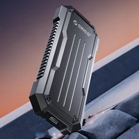 Orico OXS2C3-G2 M.2 NVMe/SATA SSD USB-C 3.2 taktiskais pastiprināts disku ietvars - pelēks