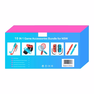 Nintendo Switch Sports 10-in-1 ģimenes piederumu komplekts - Sarkans un zils