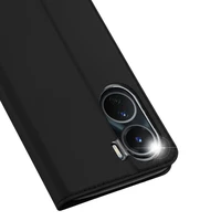 Dux Ducis Skin Pro atveramais maku tipa apvalks Vivo Y16 / Y02s – melns