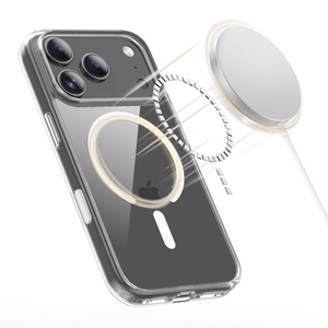Tech-Protect Flexair Hybrid CC MagSafe Case for iPhone 17 Pro Max - Clear