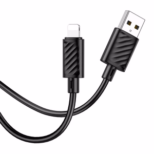 Cable USB A to Lightning Hoco 2,4A 2 m X88 black