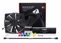 Noctua NF-A20 PWM CH.BK.S computer cooling system Computer case Fan 20 cm melns