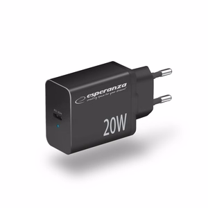 Esperanza EZC104K tīkla lādētājs 20W melns