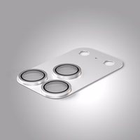 Etteri kameras lēcas aizsargs iPhone 17 Pro Max sudrabs