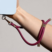 Universāla tālruņa siksniņa Elegant bordo