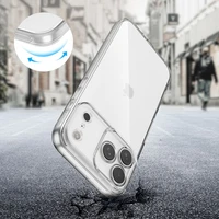 Tech-Protect FlexAir viedtālruņa apvalks iPhone 17 Pro Max - caurspīdīgs