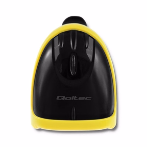Qoltec 50867 – vadu lāzera 1D/2D svītrkodu skeneris, USB, melns