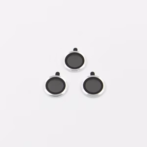 Lens Glasses Set for iPhone 17 Pro Max Silver