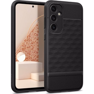 Caseology Parallax viedtālruņa apvalks Samsung Galaxy S23 FE - matēts melns