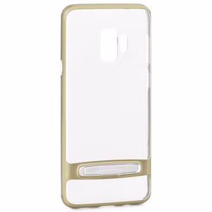Mercury Dream Bumper vāciņš ierīcei Samsung Galaxy S9, ar metāla statīvu, zelta krāsā