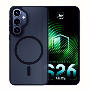 3mk Smoke MagCase maciņš Samsung Galaxy S26 - pelēks