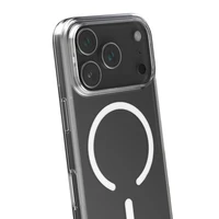 Puro 0.3 MAG īpaši plāns TPU viedtālruņa apvalks saderīgs ar Magnētisko uzlādi iPhone 17 Pro Max - caurspīdīgs