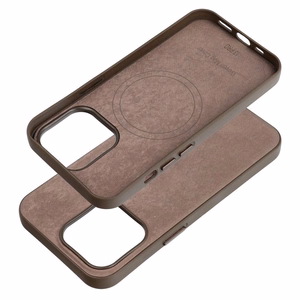 WOVEN MAG COVER vāciņš saderīgs ar MagSafe IPHONE 13 Pro - gaiši brūns