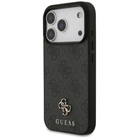 Guess 4G Small Classic Logo MagSafe futrālis iPhone 17 Pro - melns