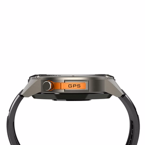 Blavec viedpulkstenis M-03 Predator AMOLED GPS balss zvani (SWM03-GP) grafīta + 1 siksna