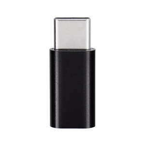 Adapteris Micro USB to Type C Blue Star - melns