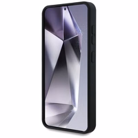 Mercedes Silikona Kontrasts izliekumi Magnētiskais apvalks Samsung Galaxy S25 - melns